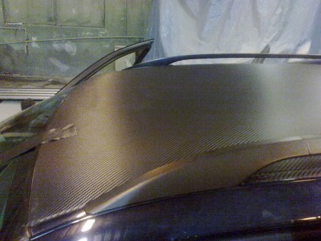 Celopolep Carbon na střechu BMW E39